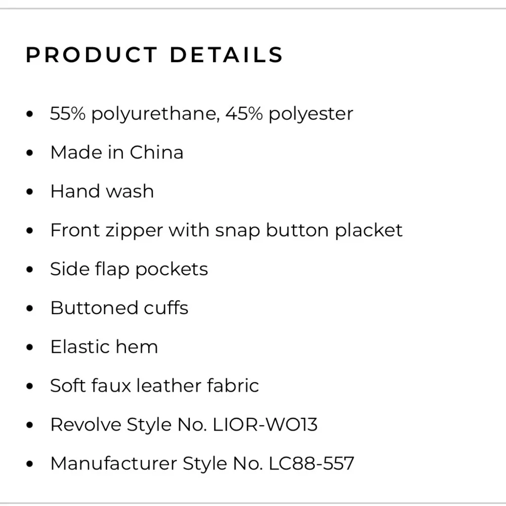 New Lioness Black Leather Bomber Jacket - Picture 6 of 7